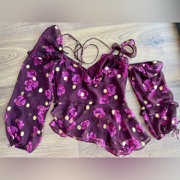 For Love and Lemons | asymmetrical top - Picture 8 of 10